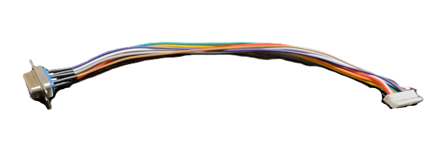 VGA Female to 10-PIN JST Female data cable