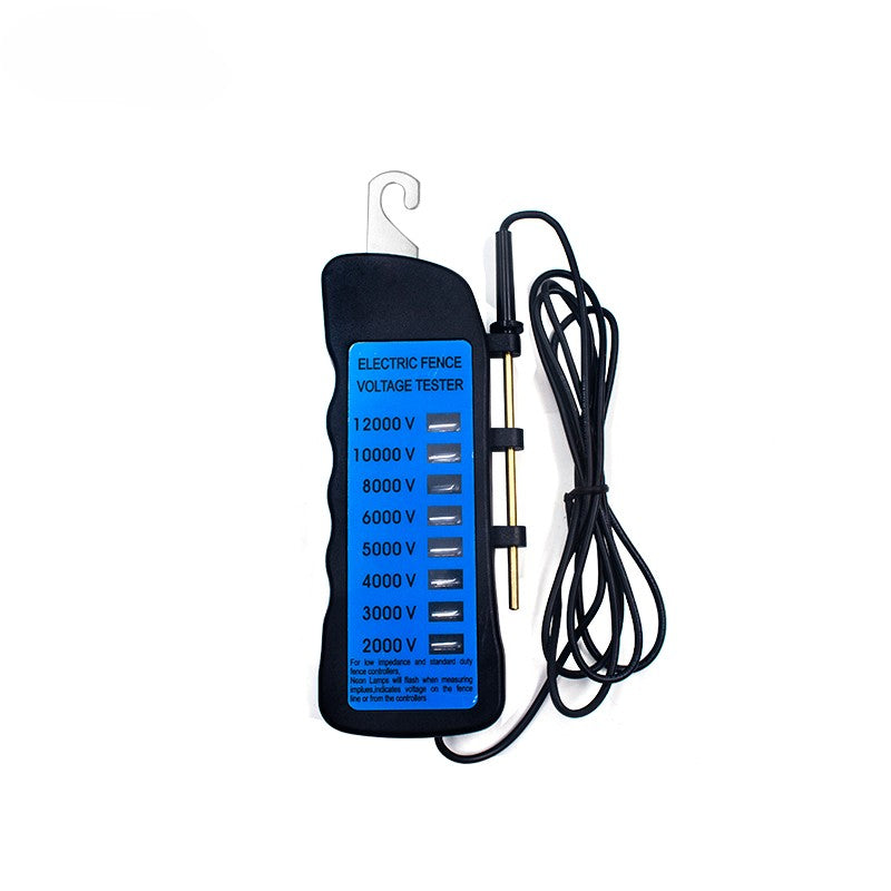 12KV Farm Electric Fence Tester 8 Neon Indicator Lights