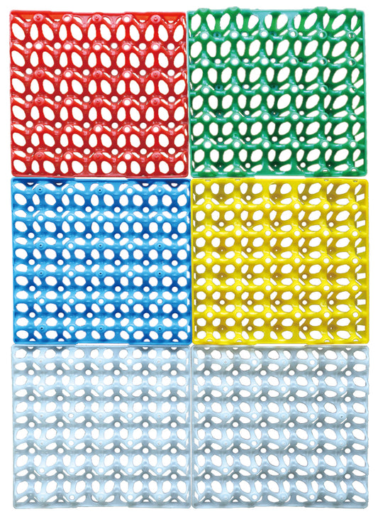 Zenyer Plastic Egg tray bundle (100 trays)